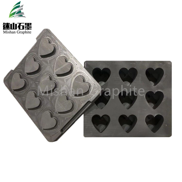 Графитна форма за топене на мед